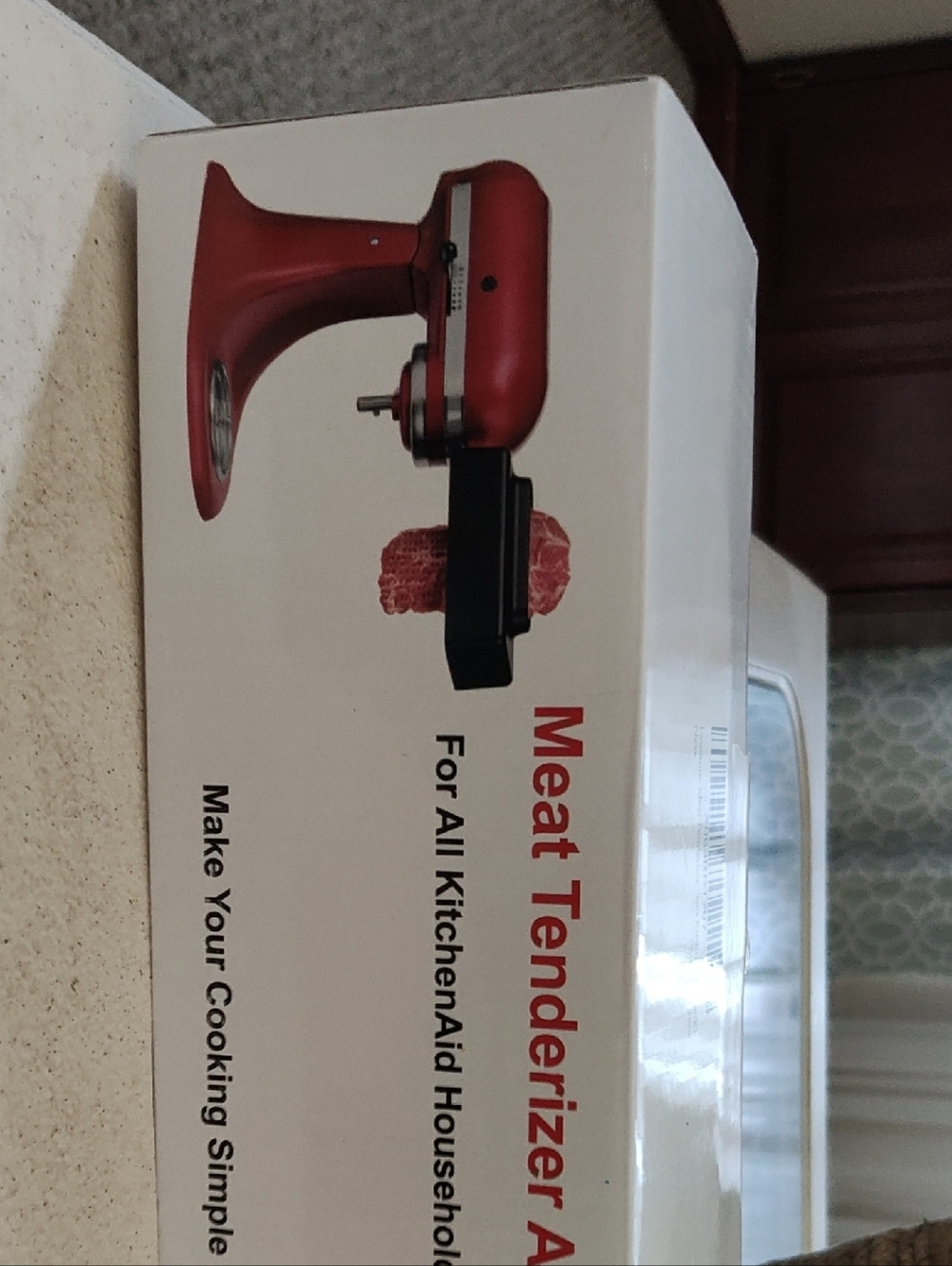 KitchenAid Red Meat Tenderizer Attachment